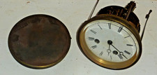Antique French mantel clock movement with hands & bezel
