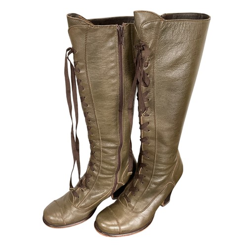 Jigsaw boots women - 6.5, olive