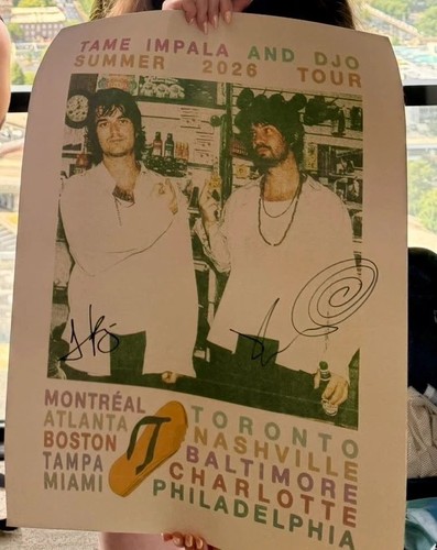 Tame impala djo 2026 - djo, charity