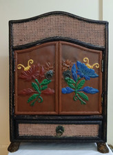 VTG Thai Style Painted Floral