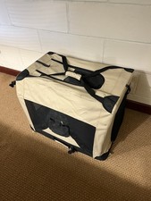 Portable Soft-Sided Folding Travel Crate Kennel for Cat/Dog 2-Door