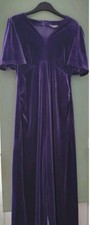 Nwt purple velvet wide leg