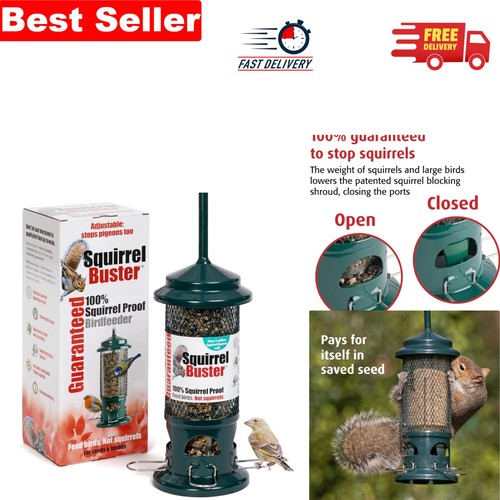 Squirrel proof bird feeding - proof,