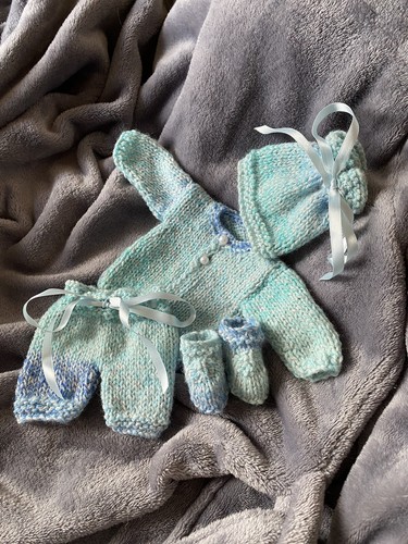 Hand knitted dolls - knitted, to