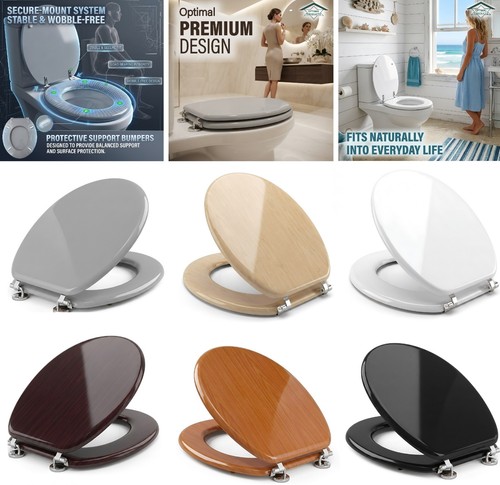 Mdf universal bathroom wc - 18",