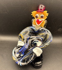 MURANO GLASS CLOWN DISH