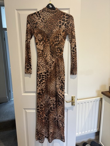 Leopard print long going - long,