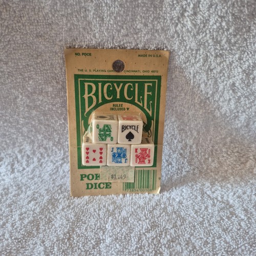 Vintage bicycle poker - vintage,