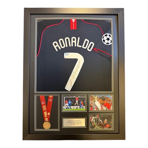 Cristiano ronaldo signed shirt - cristiano,