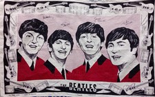 The Beatles Tea Towel 1963