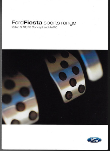 Ford fiesta sports models - fiesta, 2004