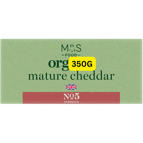 Organic british mature - m&s,