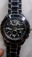 Swiss Legend Identity Men's Ceramic Dress Chronograph. Excellent Condition