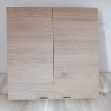 B&Q Good Home White Stained Oak Effect Imandra Bathroom Cabinet COLLECT N'TON
