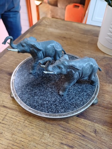 Vintage pair metal - vintage, of