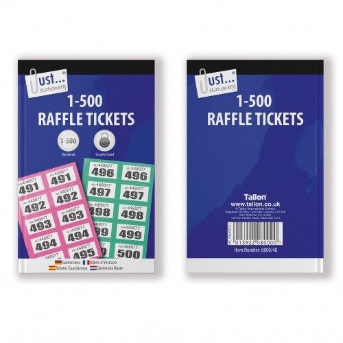 Cloakroom tickets raffle - -,