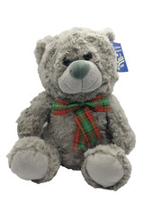 Christmas Teddy Bear with Bow