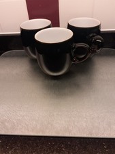 3 x Denby Chocolate Brown