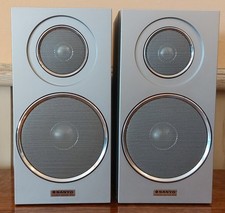 Pair of Sanyo S5 50W speakers + box, in good condition and full working order