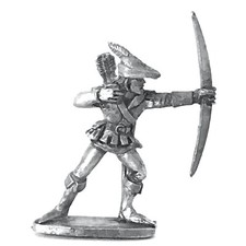 Medieval Marksman 28mm Metal Unpainted