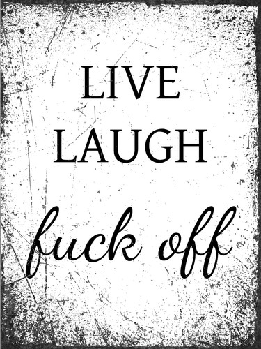 Funny live laugh off - live, f@ck