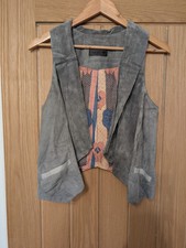 Numph 100% Suede Waistcoat