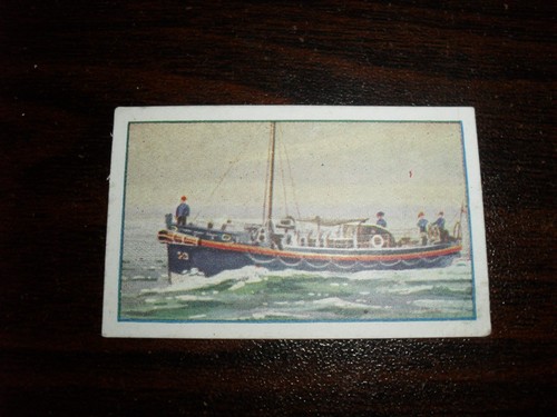 Oxo trade card lifeboats and - oxo,