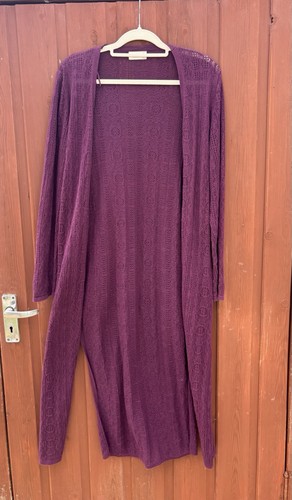 Longline cotton cardigan - longline,