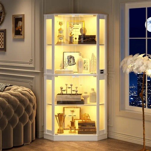 Tier corner bookshelf - 4-tier,