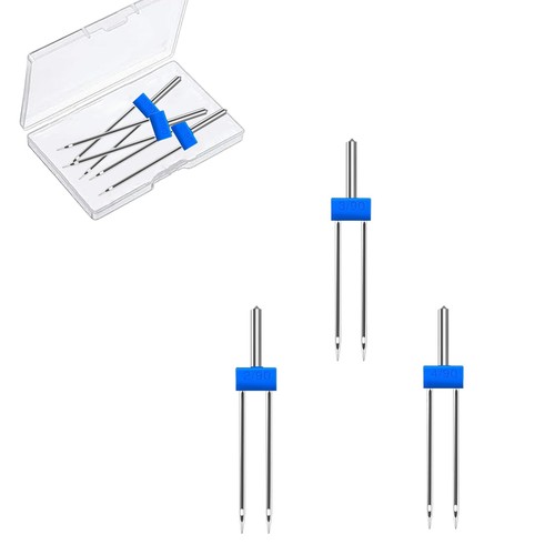 Pack twin needles - pack,