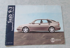 Extremely Rare:  Saab 9-3 Viggen 1999 Supplement  To  Owners Manual
