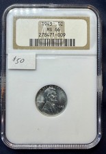 1943 1C STEEL LINCOLN WHEAT