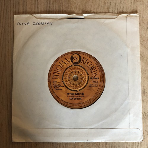 Ken boothe crying over you - over,