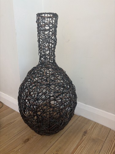 Large wicker rattan floor - wicker,