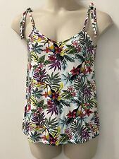 MARKS & SPENCER Ladies Tropical Print Sleeveless Vest Top Sizes 8-22