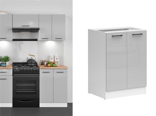 600mm kitchen base unit - kitchen,