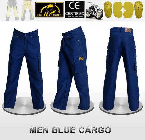 Men motorbike cargo jeans - motorbike,