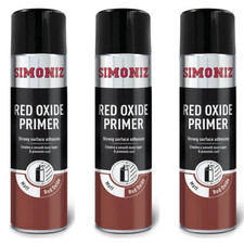 3 x Simoniz Red Oxide Primer