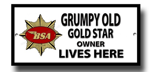 Grumpy old bsa - grumpy, owner