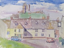 Watercolour Painting, Corfe