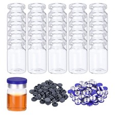 100 Pcs 5ml Glass Vials Empty