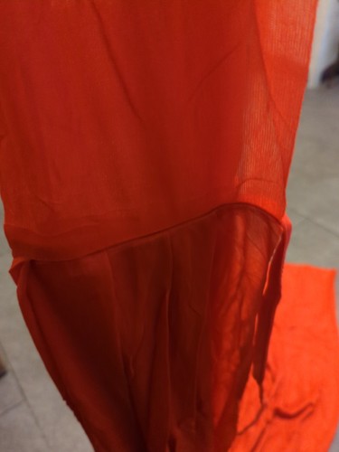 Cosplay long red cloak - long, with