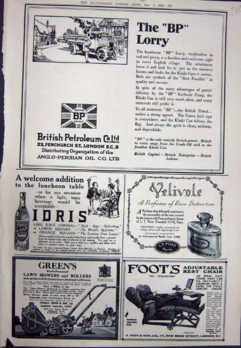 Original old vintage print - old,