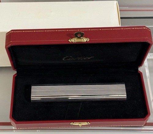 Cartier silver plated vertical - cartier, silver-plated