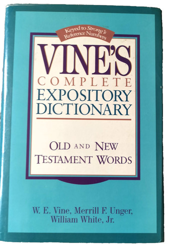 Vine complete expository - complete,