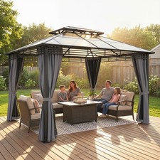 3 x 3.6 m Hardtop Gazebo with