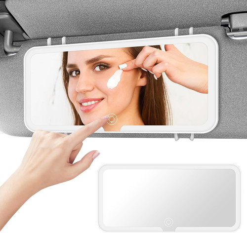 Led car vanity mirror with - vanity, 3