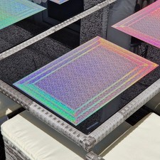 Place mats set of 6 PVC