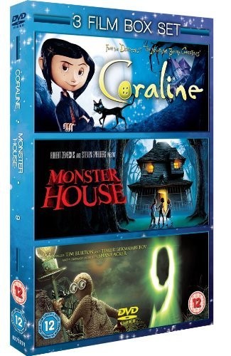 Coraline monster house dvd - coraline/monster, house/9
