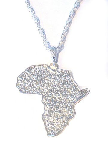 Africa continent silver - africa,